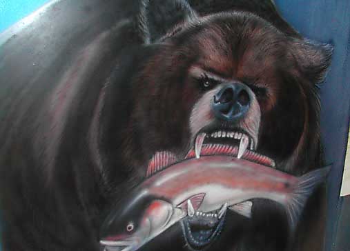 bear on airboat rudder